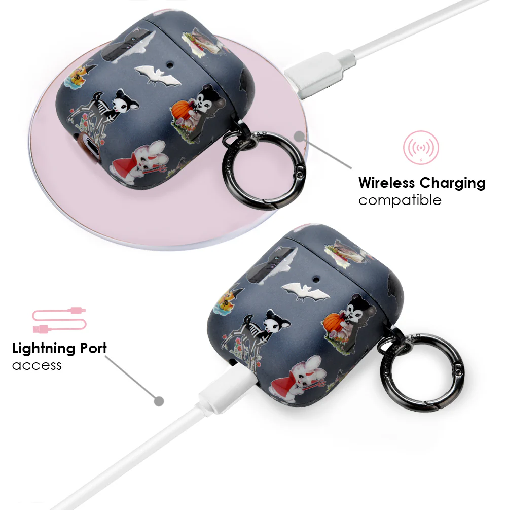 Spooky Baby Animals AirPods Case - Image 4