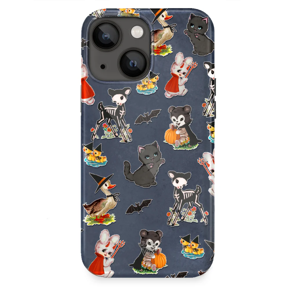 Spooky Baby Animals iPhone Case - Image 25