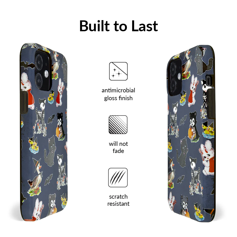 Spooky Baby Animals iPhone Case - Image 59