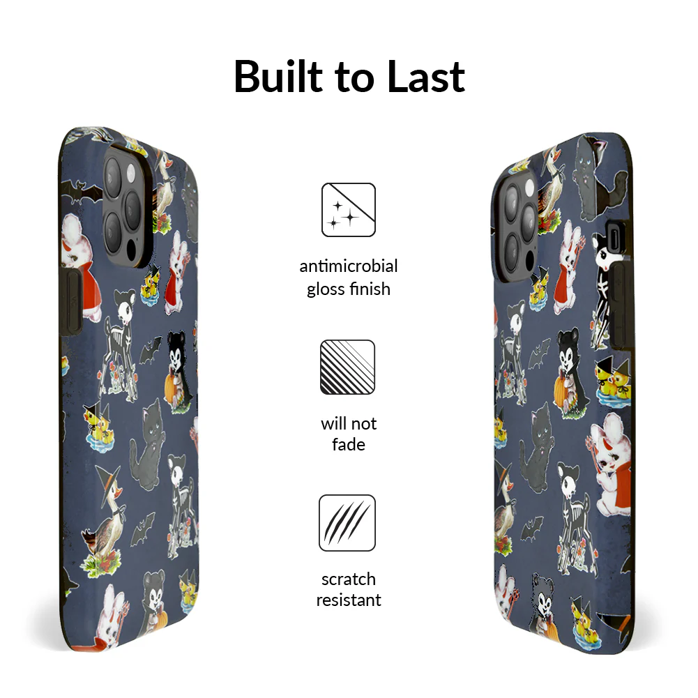 Spooky Baby Animals iPhone Case - Image 71