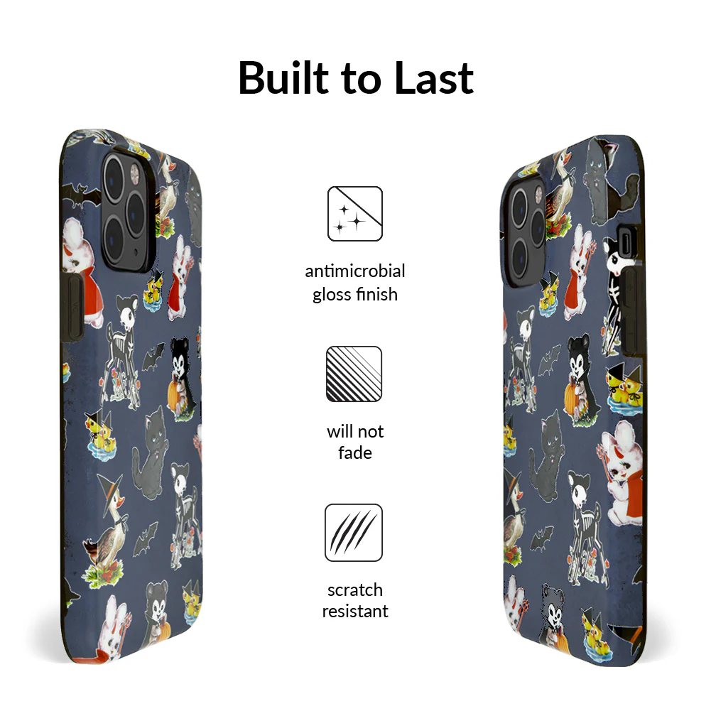 Spooky Baby Animals iPhone Case - Image 89