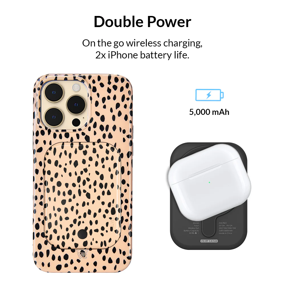 Spotted Cheetah MagSafe Battery Power Pack - Image 3