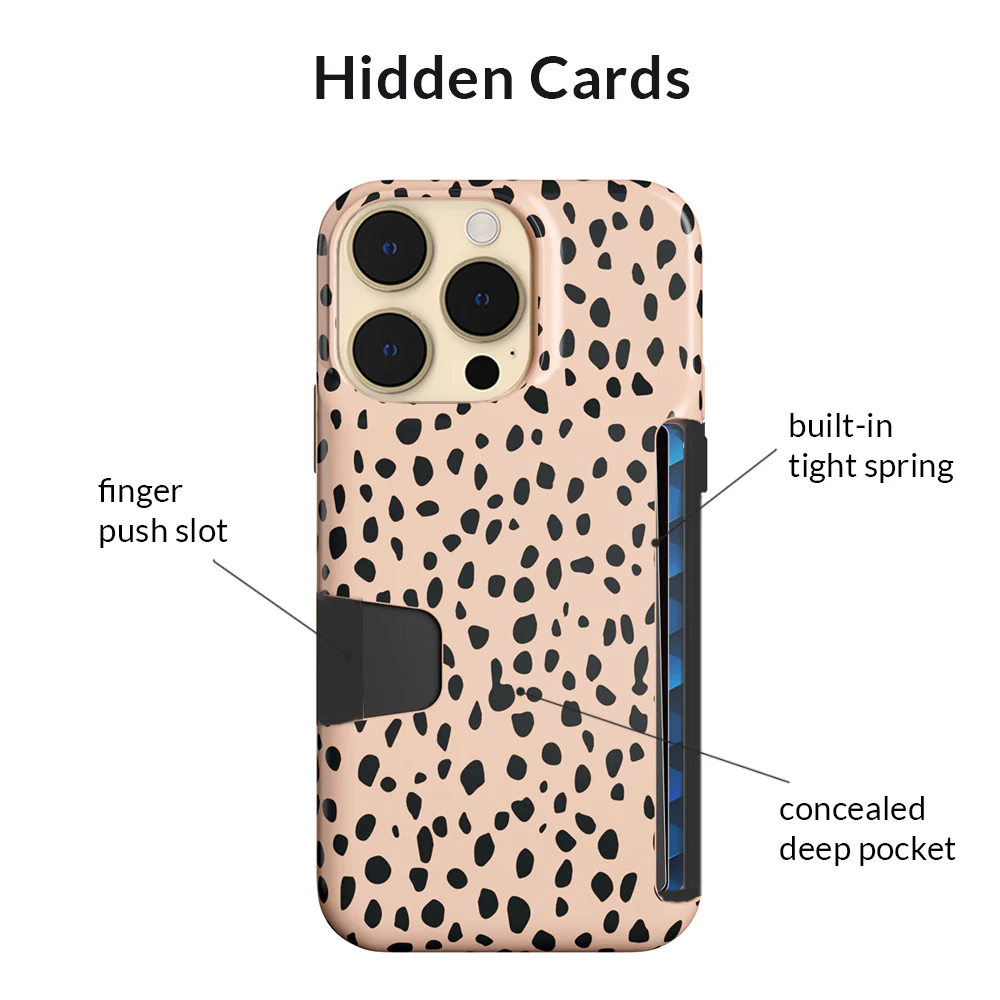 Spotted Cheetah Iphone Wallet Case - Image 124
