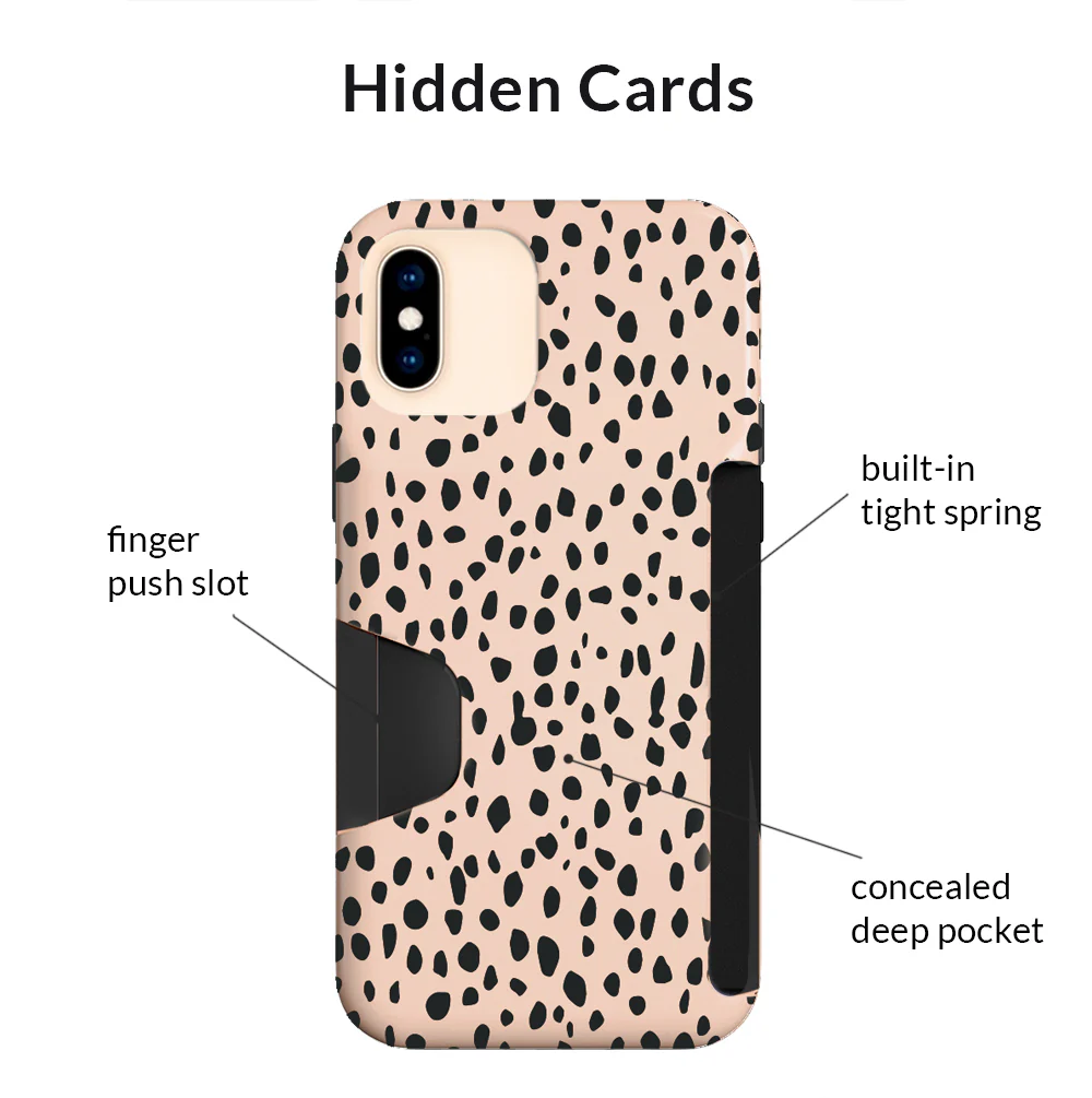 Spotted Cheetah Iphone Wallet Case - Image 4