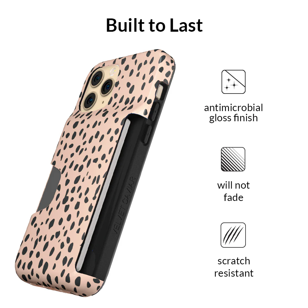 Spotted Cheetah Iphone Wallet Case - Image 56