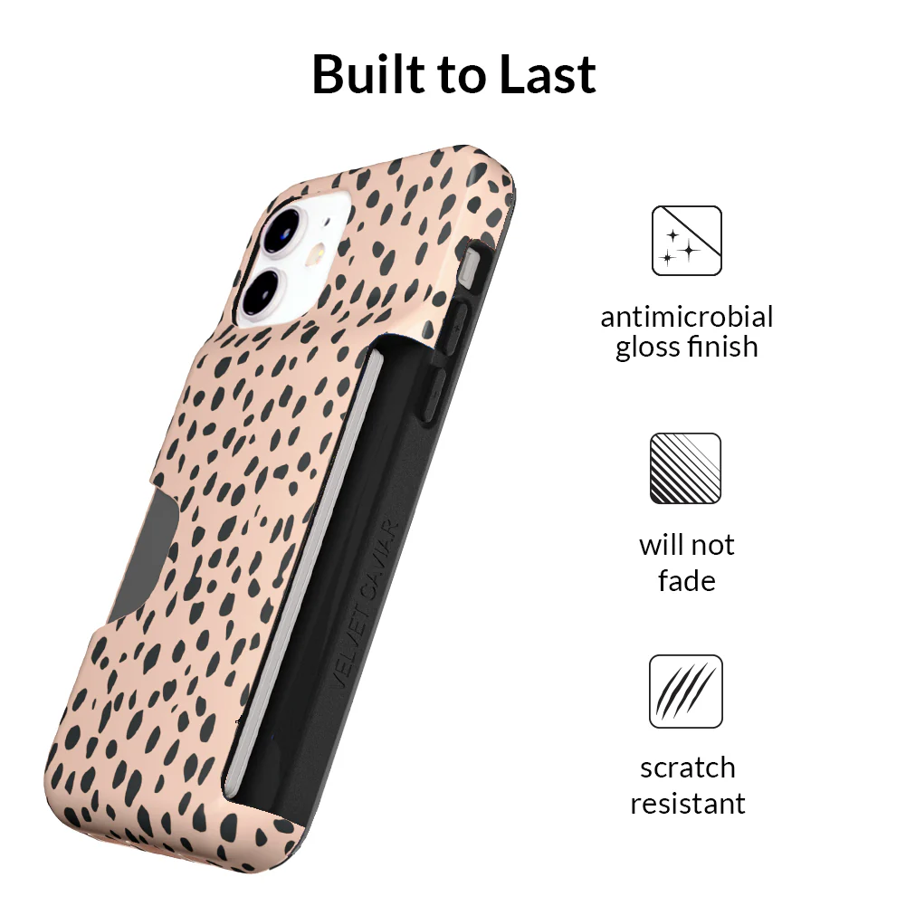 Spotted Cheetah Iphone Wallet Case - Image 96