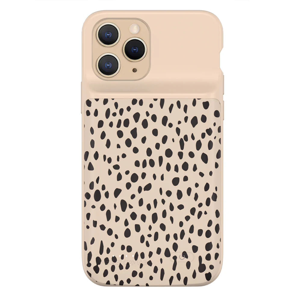 Spotted Cheetah iPhone Charging Case - Image 22