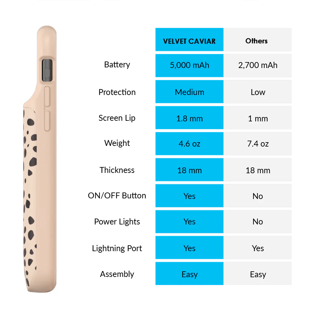 Spotted Cheetah iPhone Charging Case - Image 32