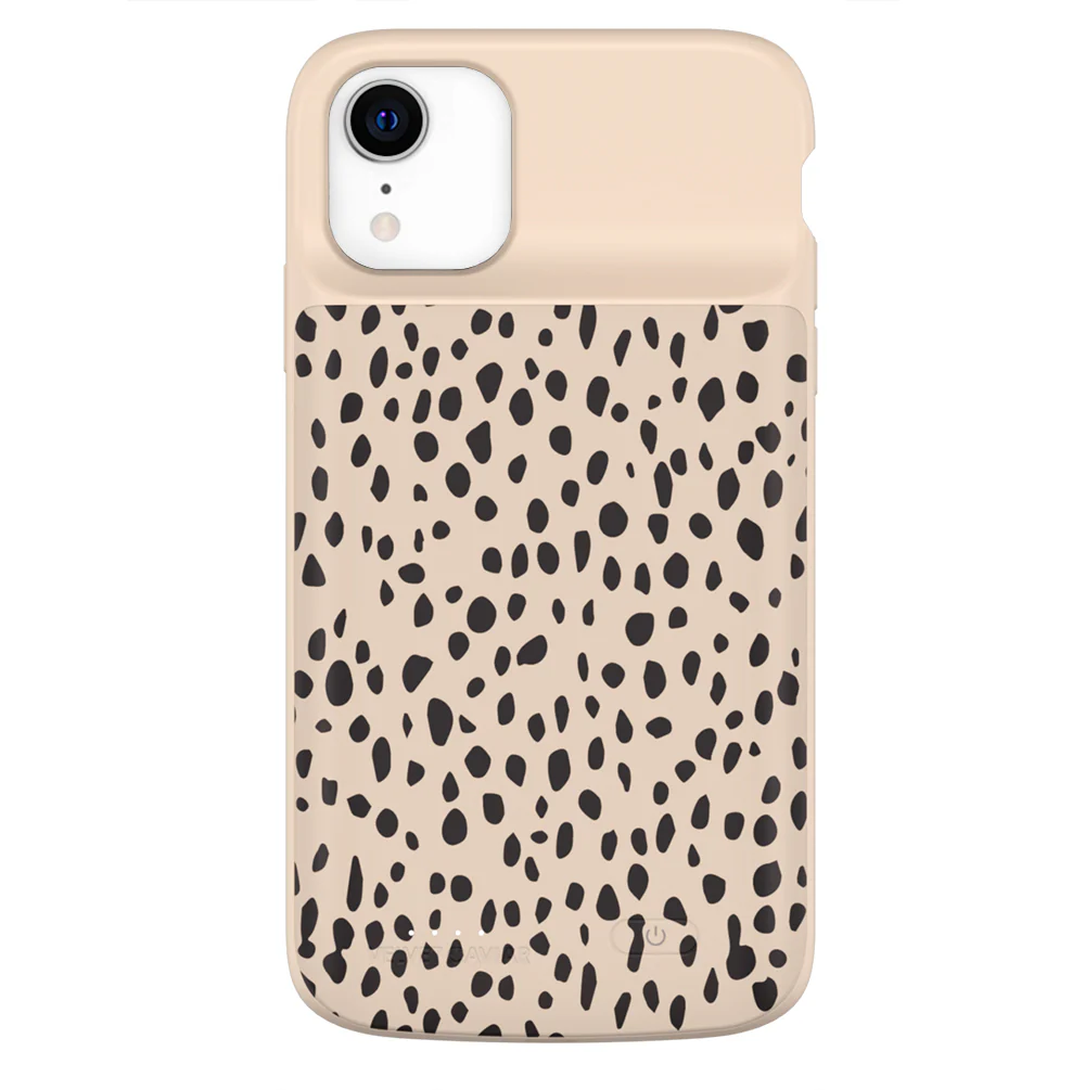 Spotted Cheetah iPhone Charging Case - Image 57