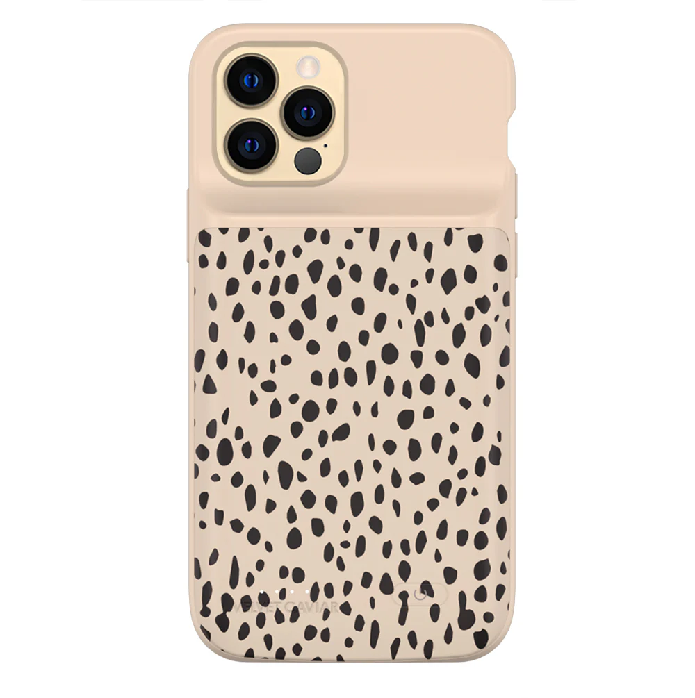 Spotted Cheetah iPhone Charging Case - Image 71
