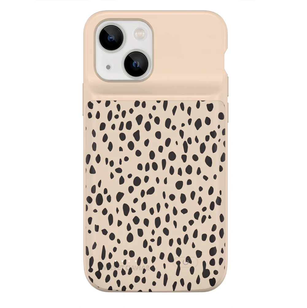 Spotted Cheetah iPhone Charging Case - Image 78