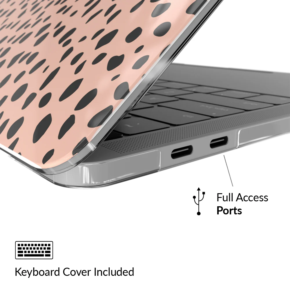 Spotted Nude Cheetah MacBook Case - Image 4