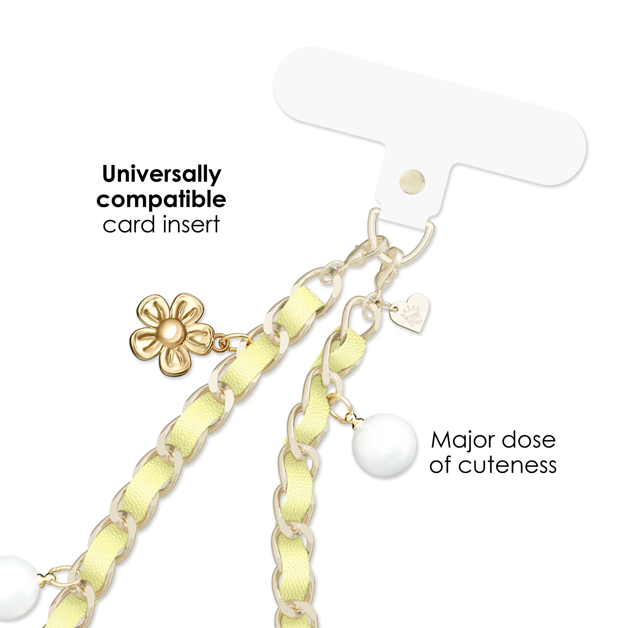 Spring Dreams Leather Chain Phone Charm - Image 3