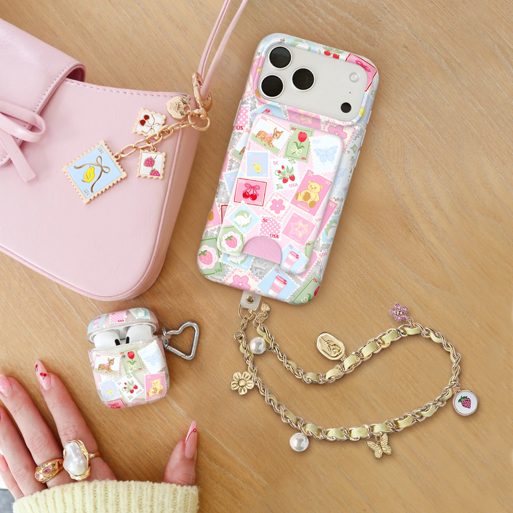 Spring Dreams Leather Chain Phone Charm - Image 5