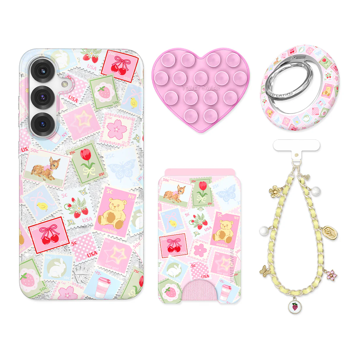 Spring Whimsy Stamps Glitter Samsung Bundle Set - Image 13