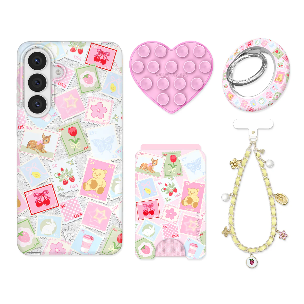 Spring Whimsy Stamps Glitter Samsung Bundle Set - Image 25