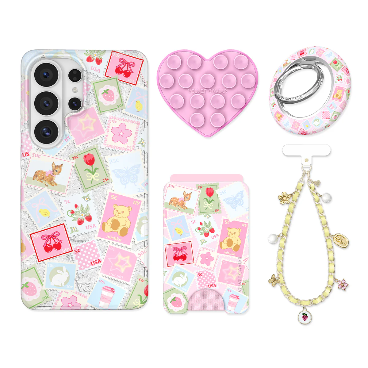 Spring Whimsy Stamps Glitter Samsung Bundle Set - Image 7