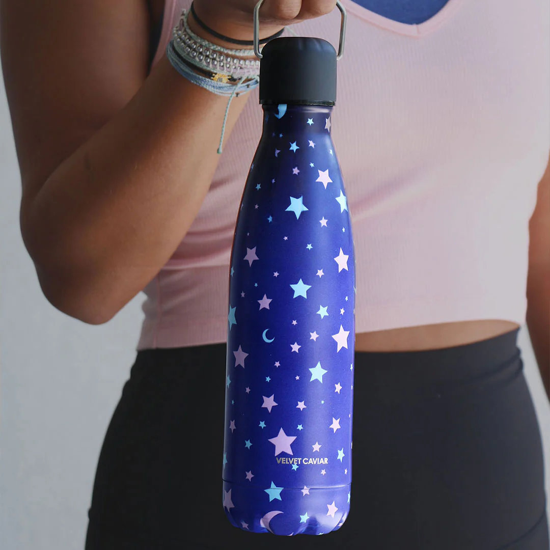 Starry Night Water Bottle - Image 2