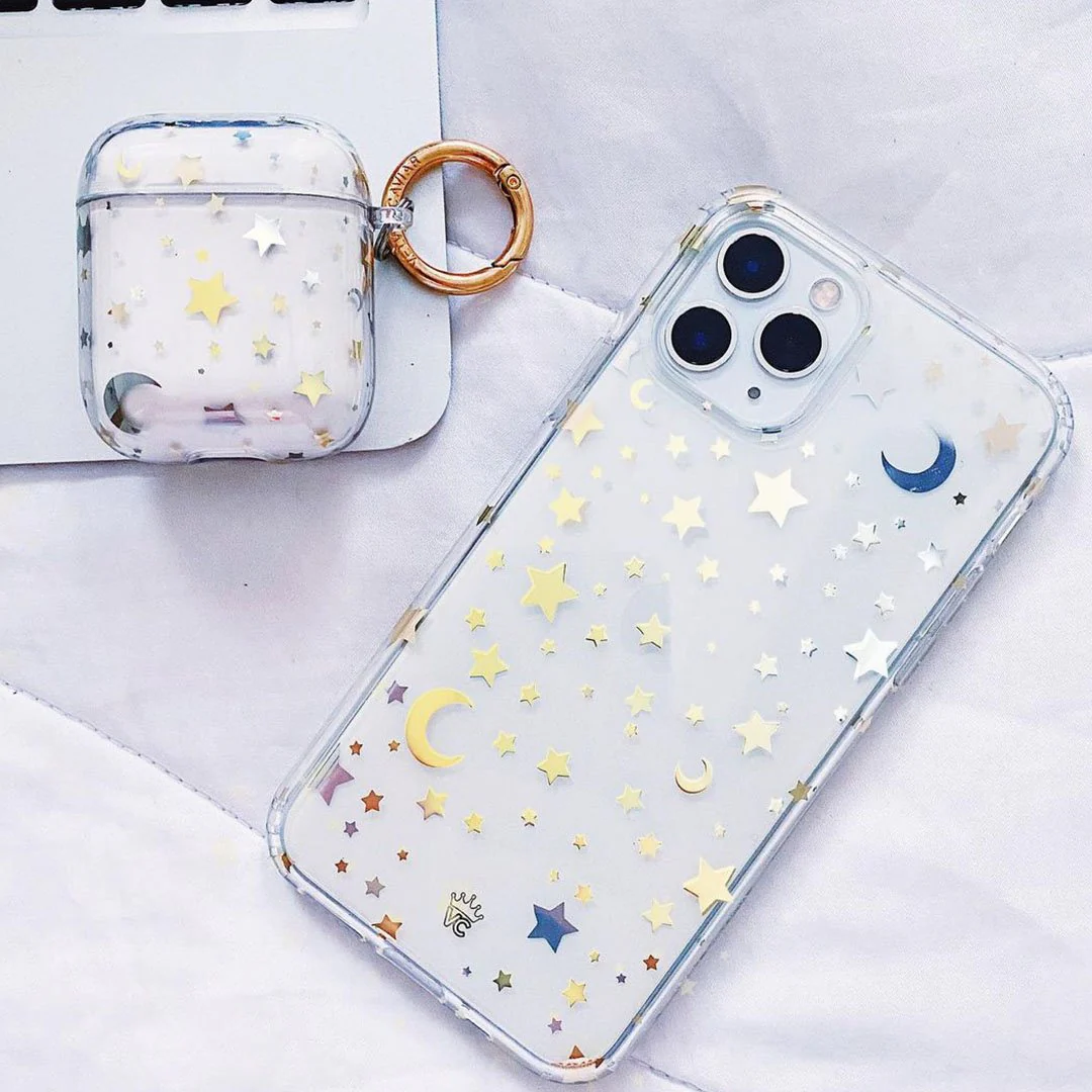 Starry Night Clear iPhone Case - Image 104