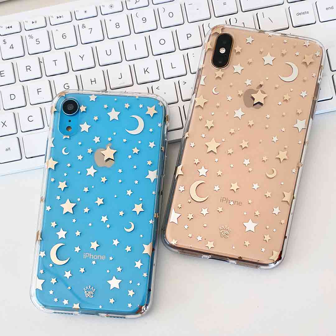 Starry Night Clear iPhone Case - Image 26