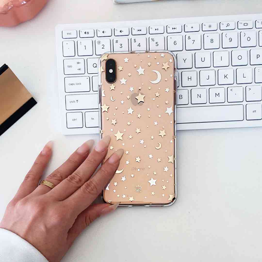 Starry Night Clear iPhone Case - Image 32