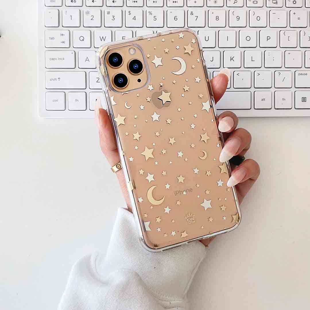 Starry Night Clear iPhone Case - Image 56