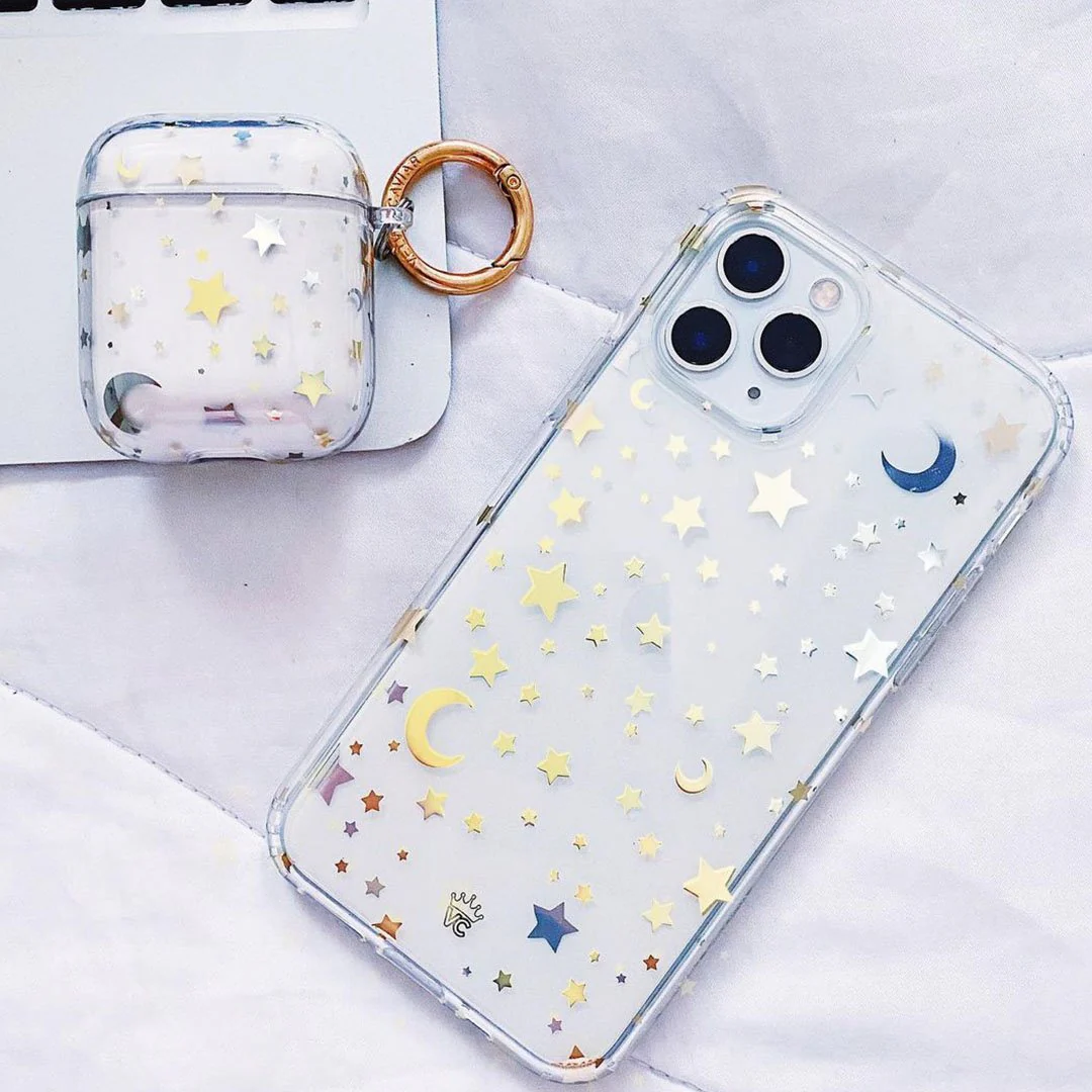 Starry Night Clear iPhone Case - Image 86