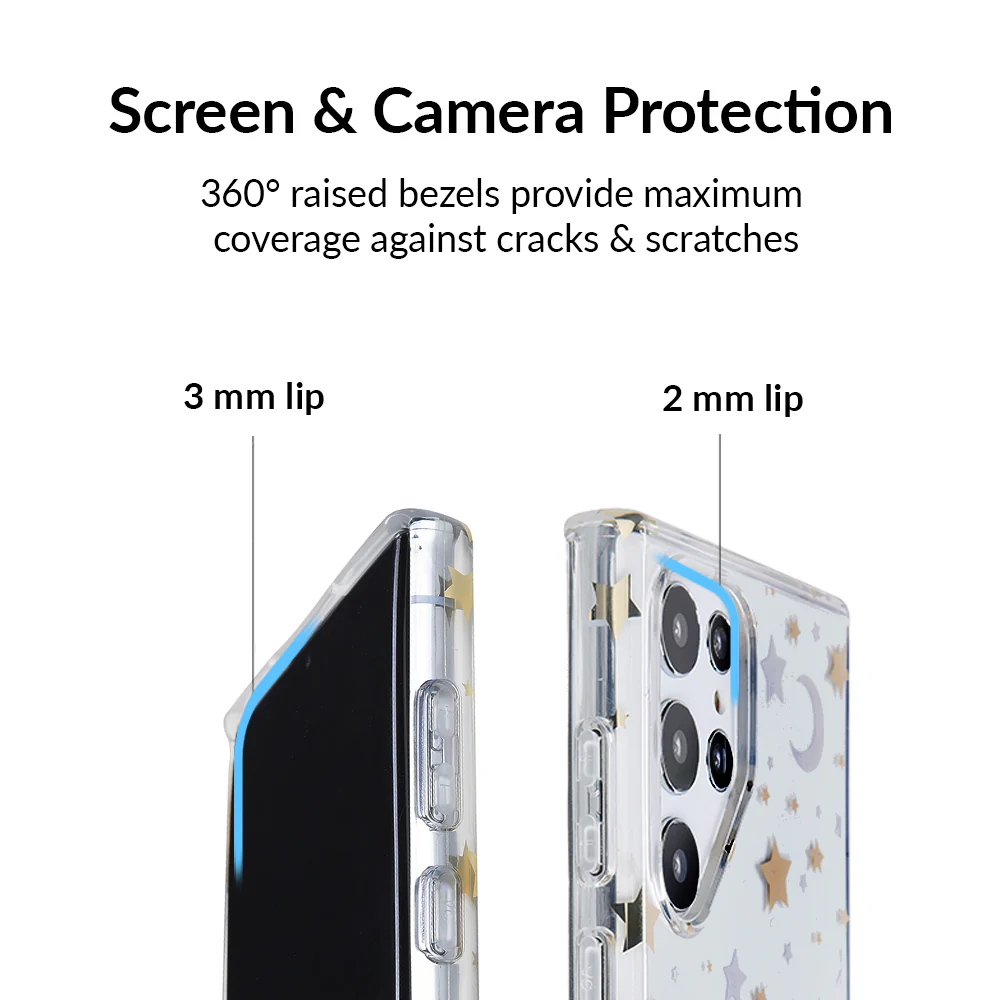 Starry Night Clear Samsung Case - Image 102