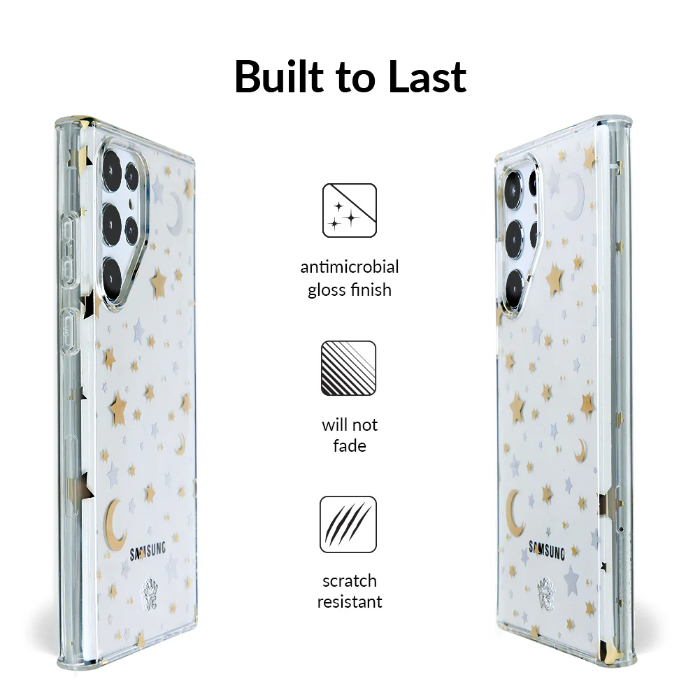 Starry Night Clear Samsung Case - Image 104