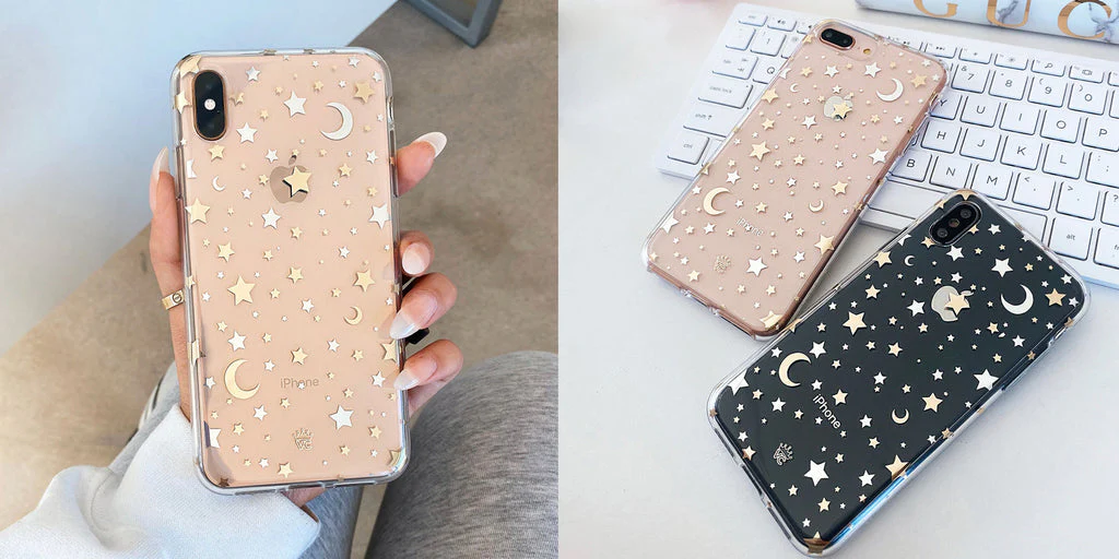 Starry Night Clear Samsung Case - Image 106