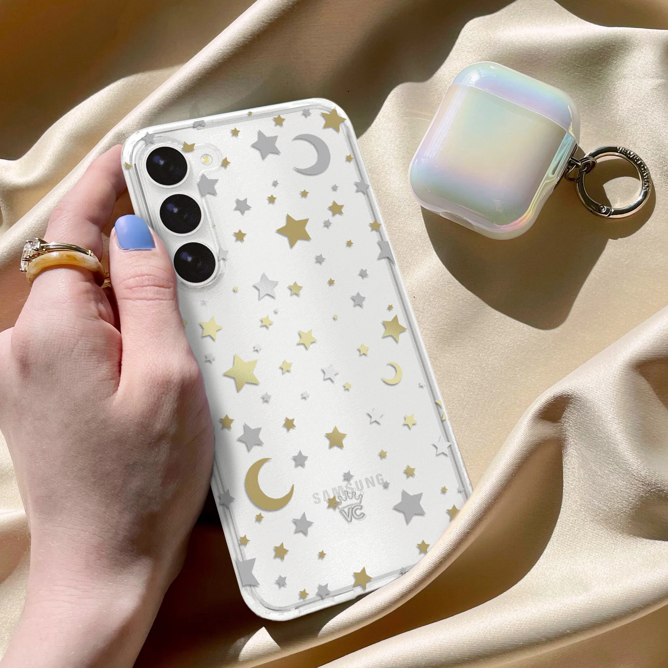 Starry Night Clear Samsung Case - Image 108