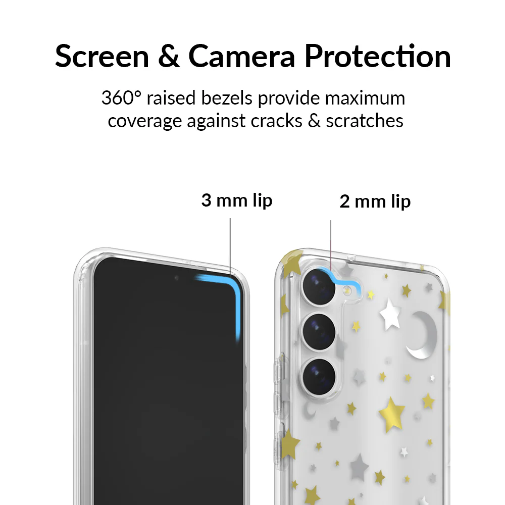 Starry Night Clear Samsung Case - Image 109