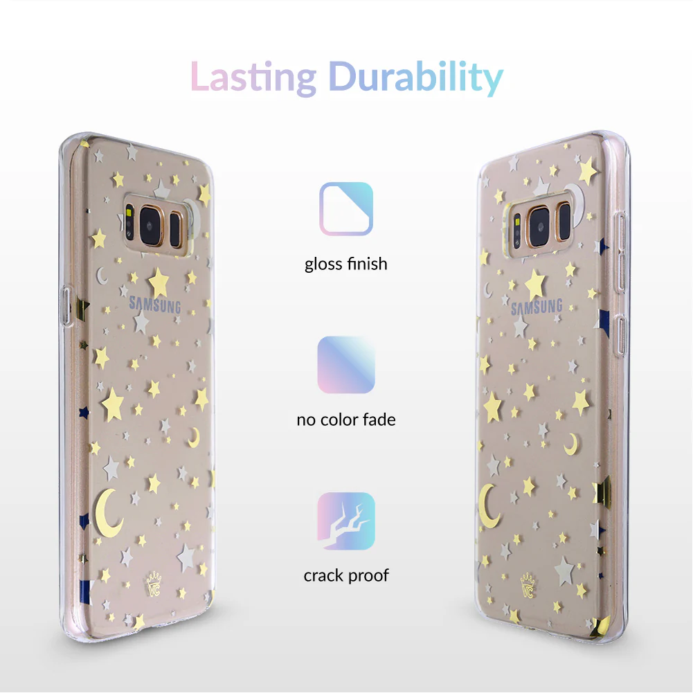 Starry Night Clear Samsung Case - Image 11