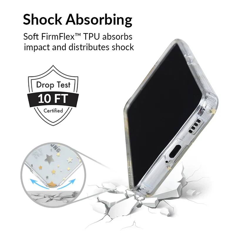 Starry Night Clear Samsung Case - Image 110