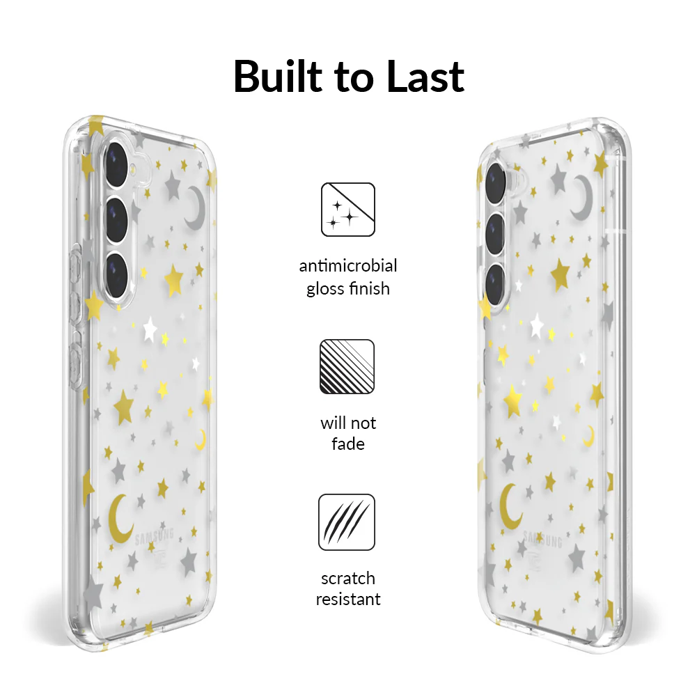 Starry Night Clear Samsung Case - Image 111