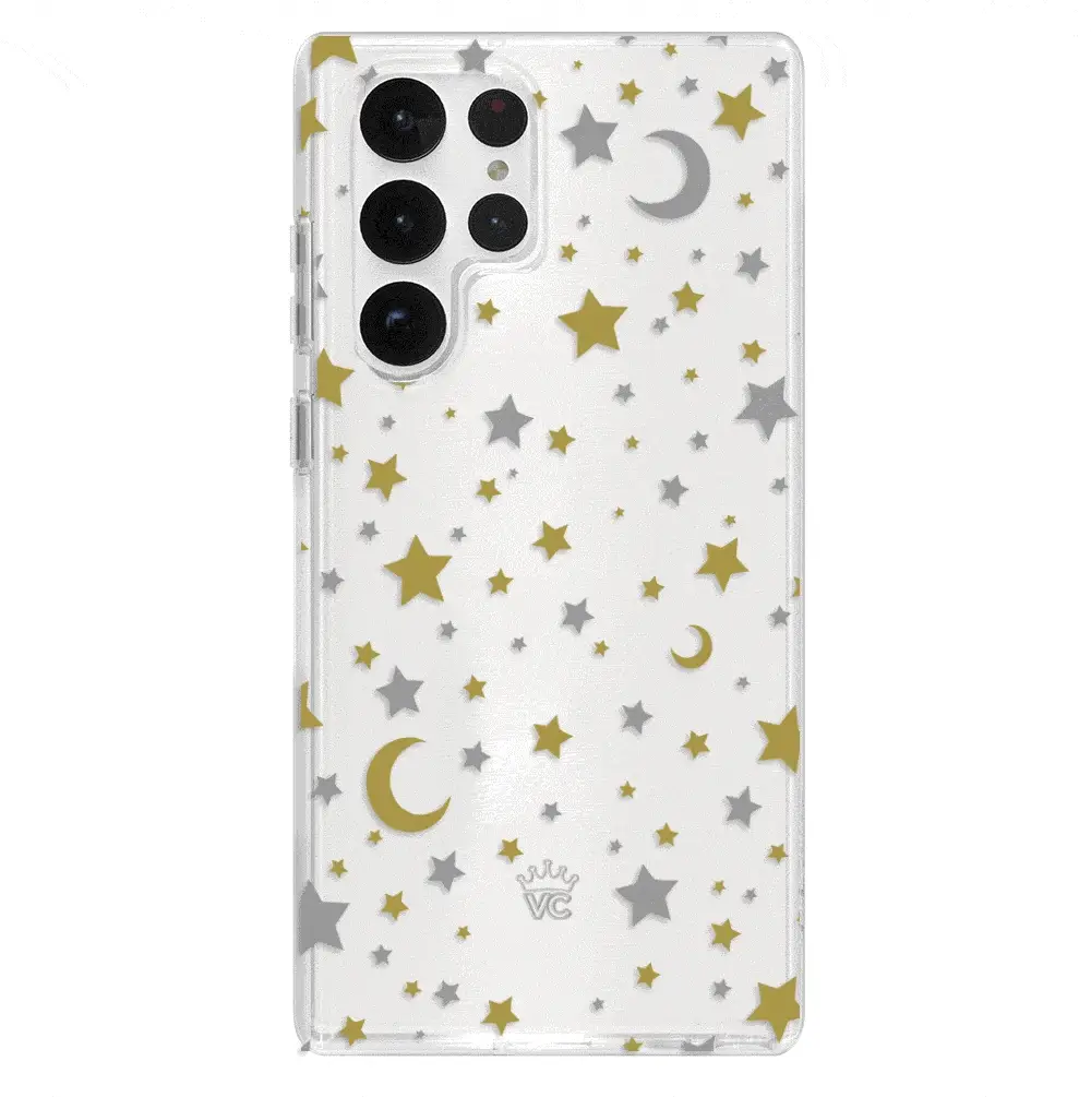 Starry Night Clear Samsung Case - Image 119