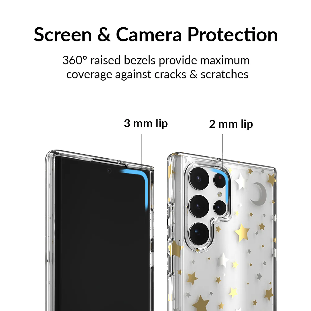 Starry Night Clear Samsung Case - Image 121