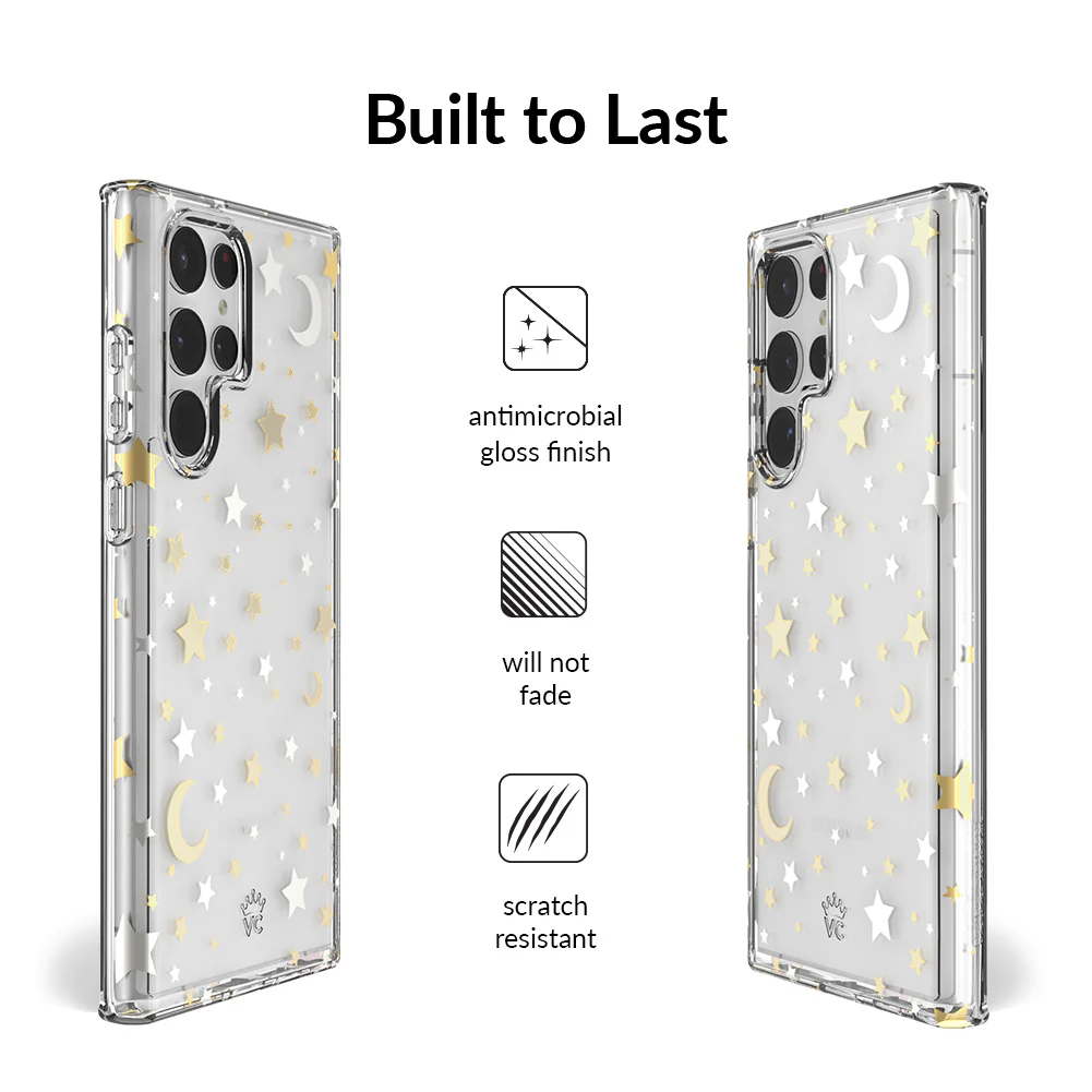 Starry Night Clear Samsung Case - Image 123