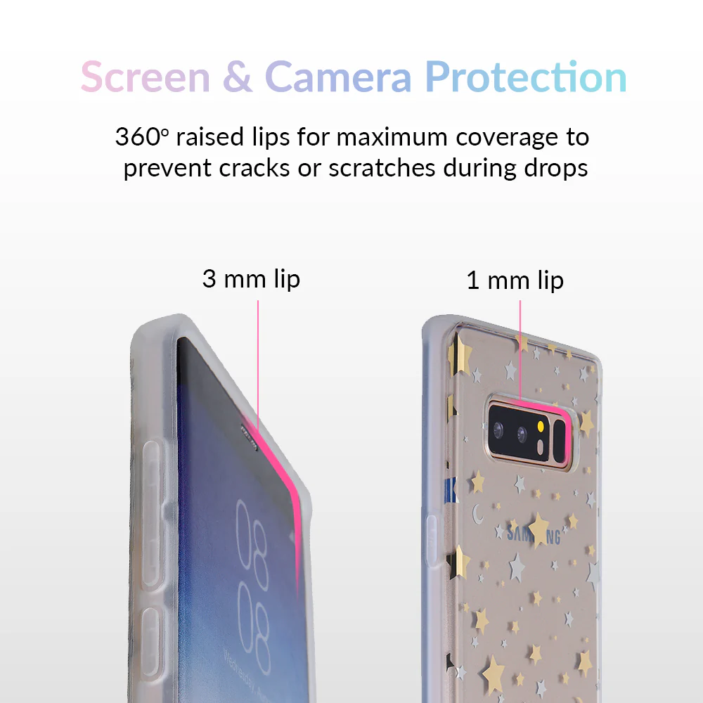 Starry Night Clear Samsung Case - Image 15