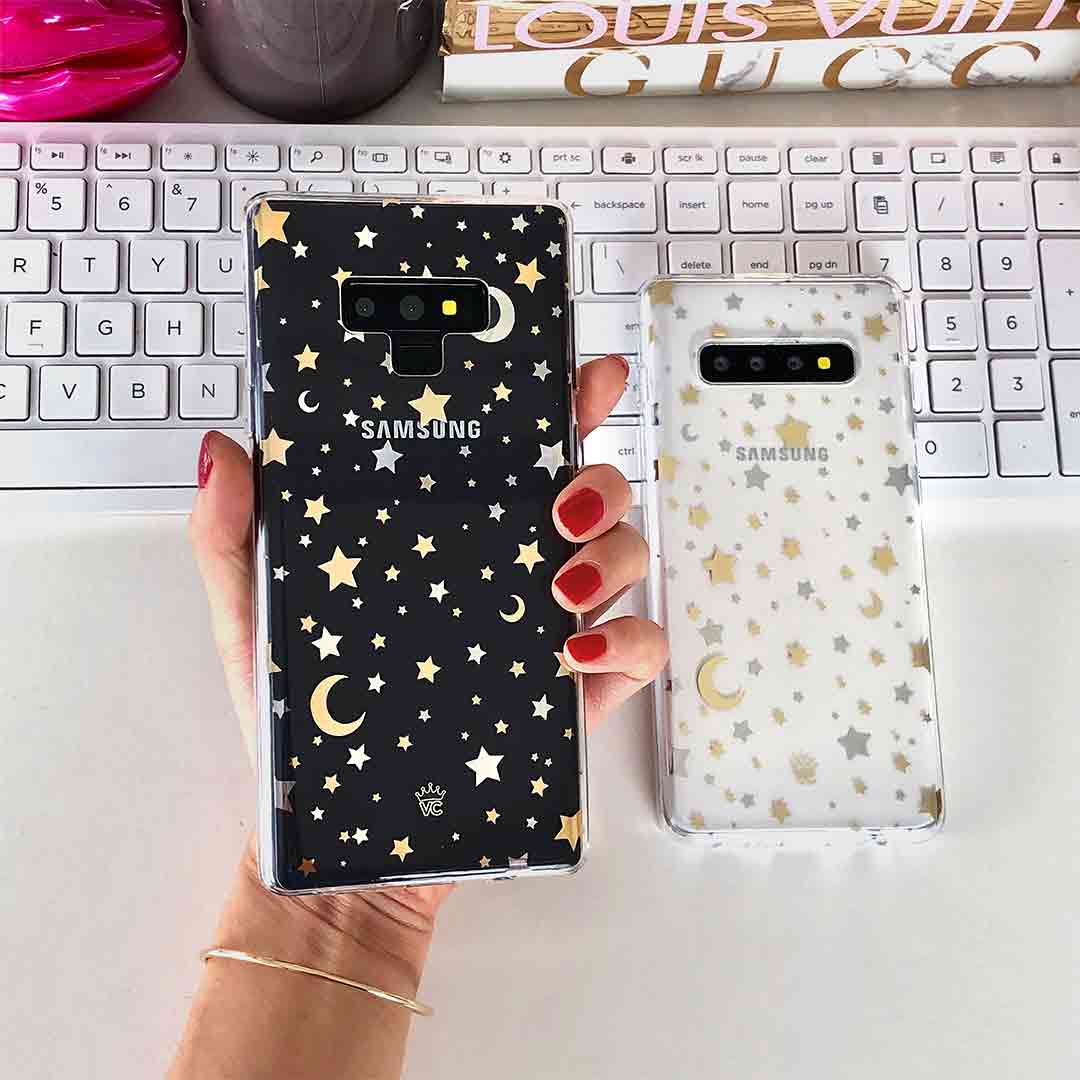 Starry Night Clear Samsung Case - Image 19