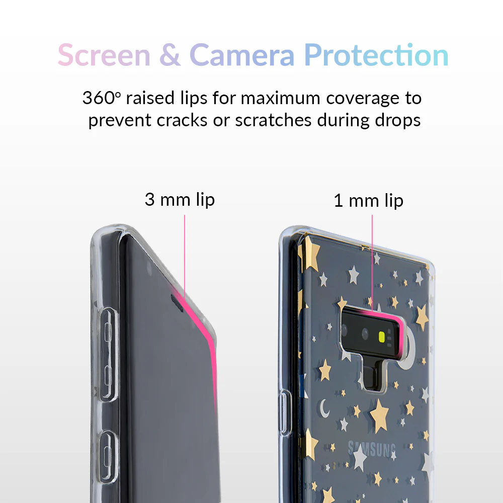 Starry Night Clear Samsung Case - Image 32