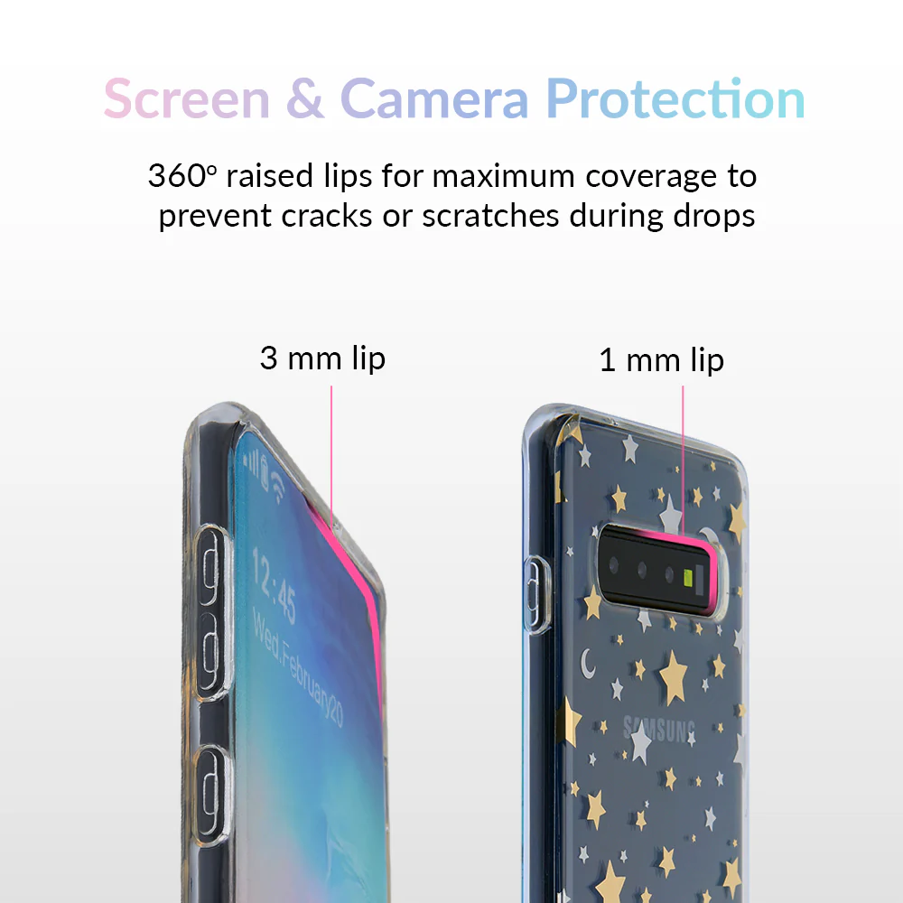 Starry Night Clear Samsung Case - Image 36