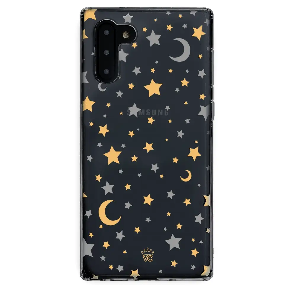 Starry Night Clear Samsung Case - Image 46