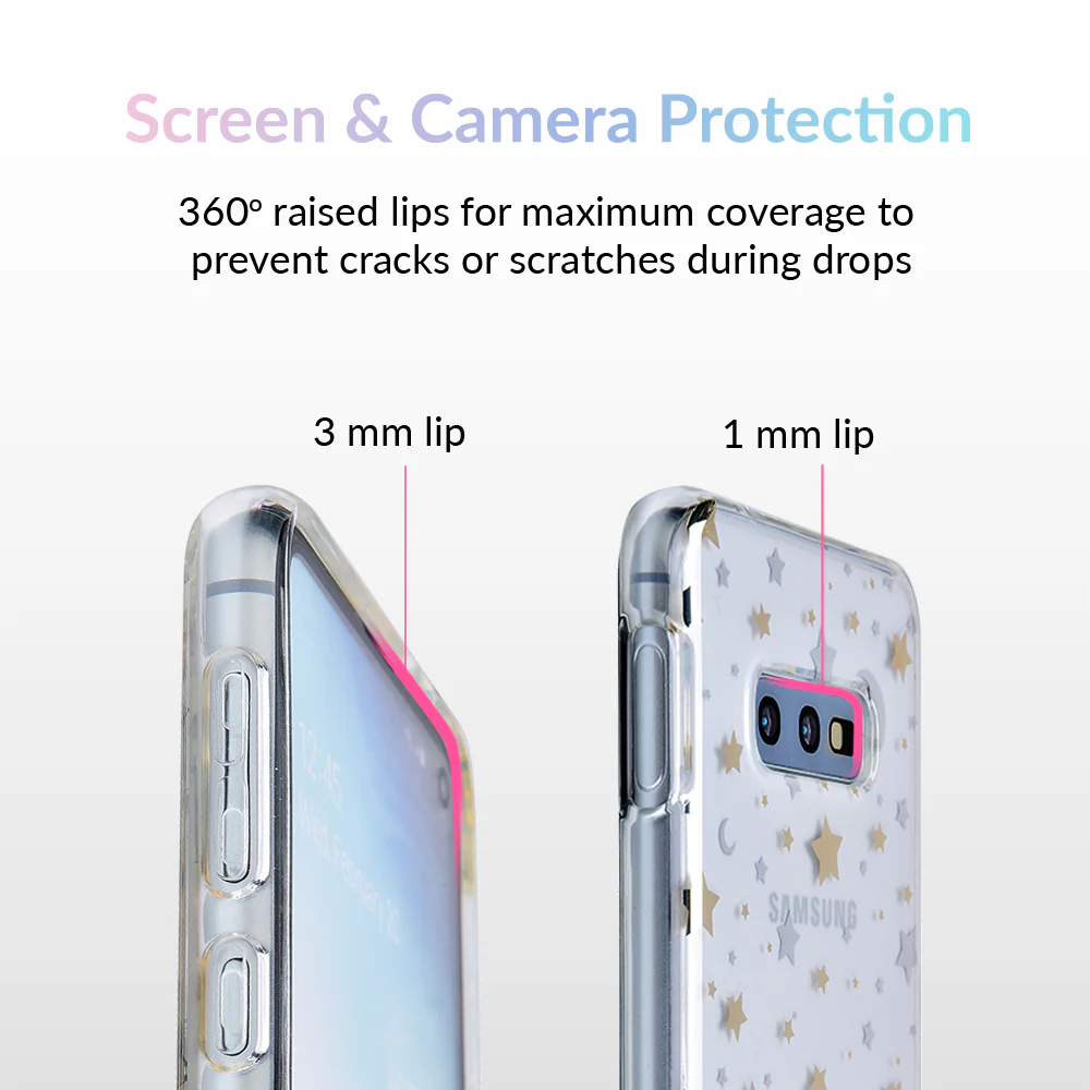 Starry Night Clear Samsung Case - Image 57