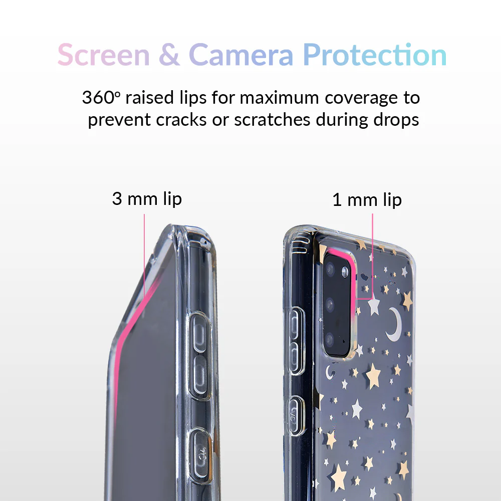 Starry Night Clear Samsung Case - Image 62