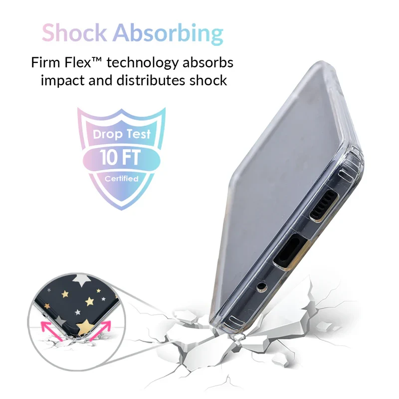 Starry Night Clear Samsung Case - Image 68
