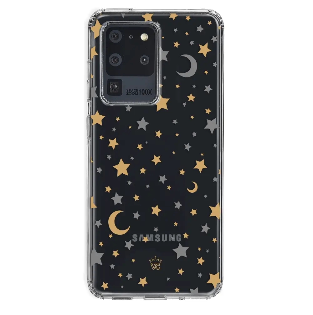 Starry Night Clear Samsung Case - Image 71