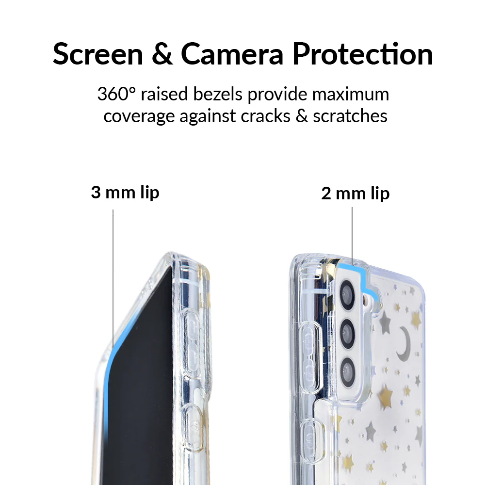 Starry Night Clear Samsung Case - Image 77