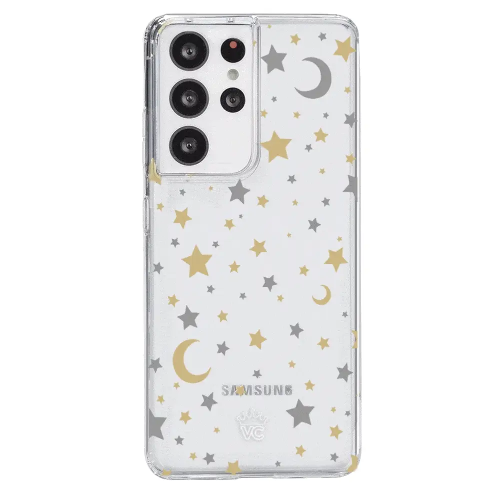 Starry Night Clear Samsung Case - Image 86