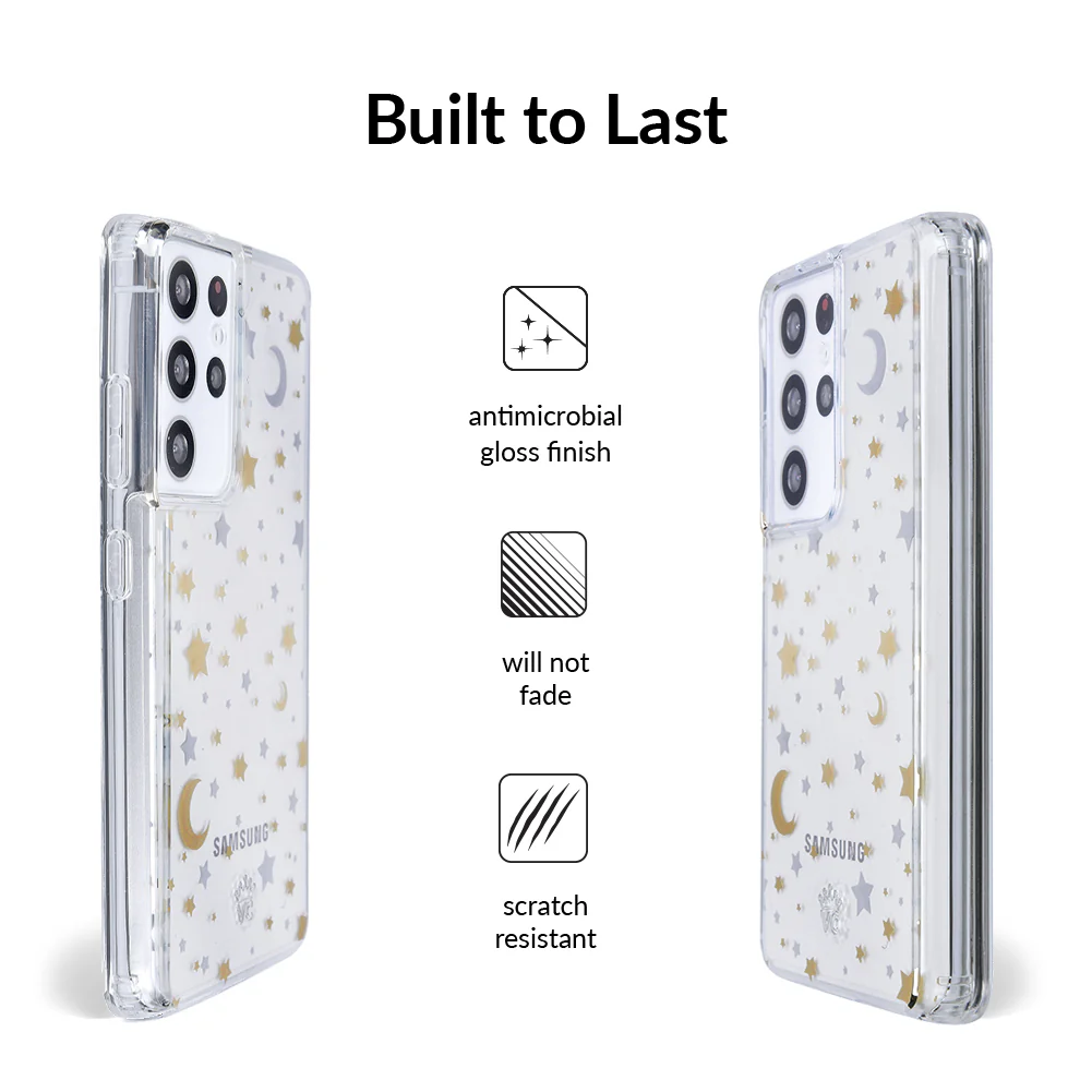 Starry Night Clear Samsung Case - Image 89